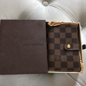 Louis Vuitton Damier Ebene French Purse
